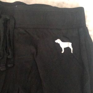 Very thin lightweight joggers from pink